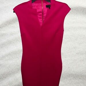 Ted Baker Fuchsia Bodycon  midi Dress Ted Baker Size 2 (US 6)